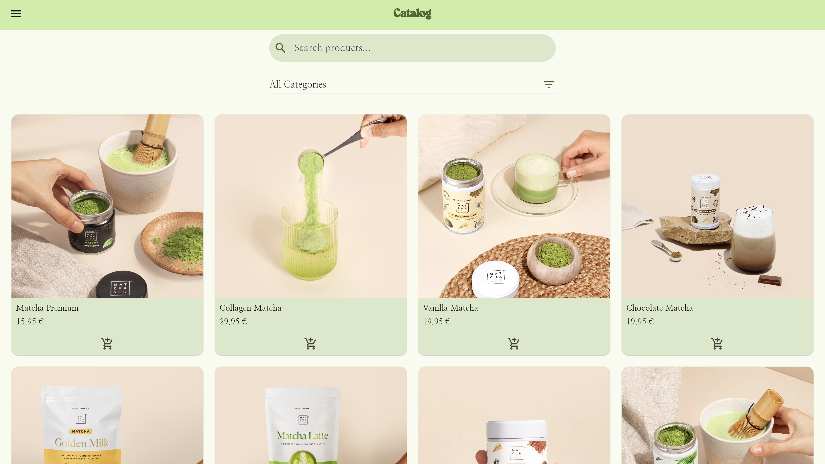 Matcha e-shop 2
